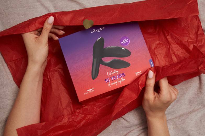 Set We-Vibe Sync Tango X Đen App 15 Năm Đôi Tuyệt