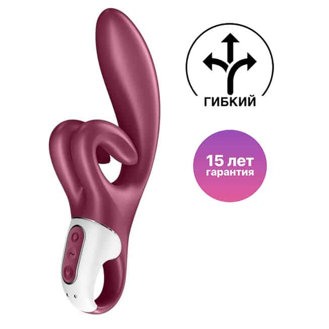 Satisfyer Touch Me Rabbit Đỏ 22cm 2 Cánh Siêu Đỉnh