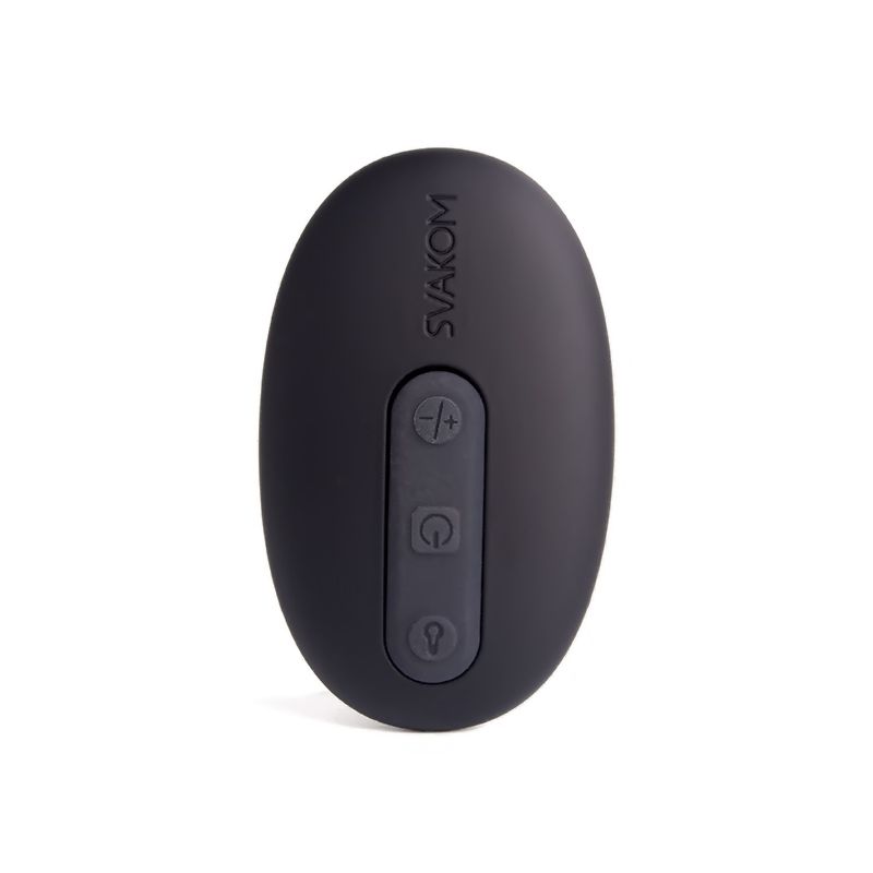 SVAKOM Primo Plug Đen 2.6cm Nóng 38° Rung Đỉnh