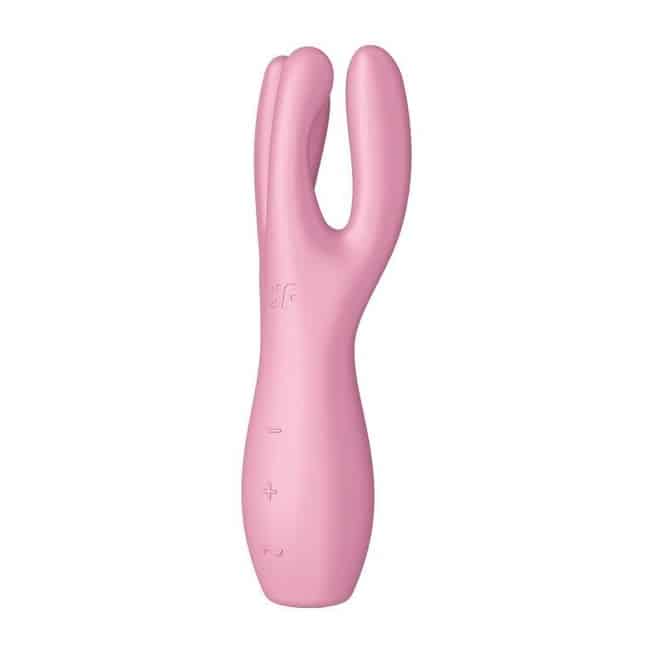 Threesome Satisfyer 3 Rung Kép Clit Vú Đa Năng