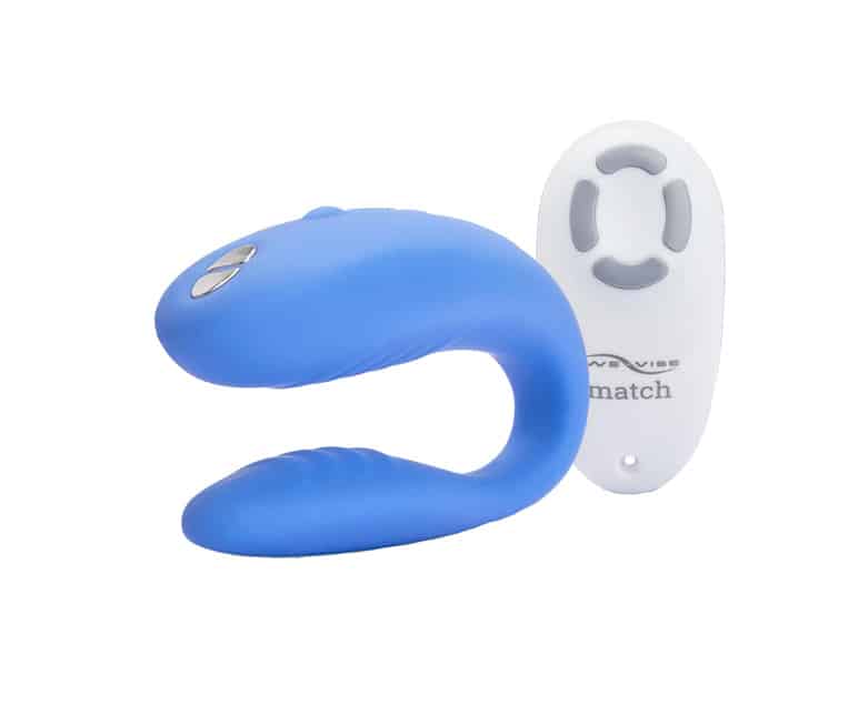 We-Vibe Match - Rung Cặp Xanh Dương Remote Siêu Thân Mật