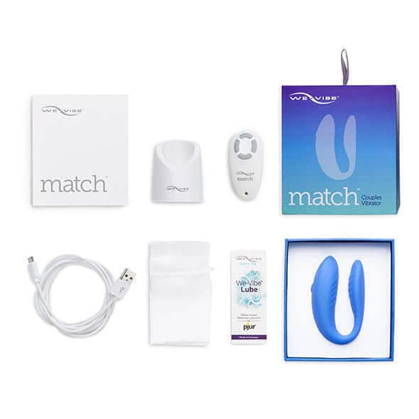 We-Vibe Match Rung Cặp Xanh Remote Thân Mật