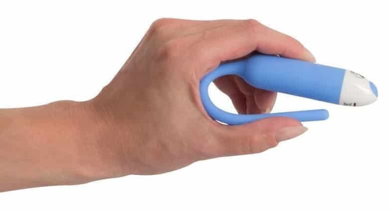 Dilator Uretra Xanh 19cm Rung Silicone Kích Thích