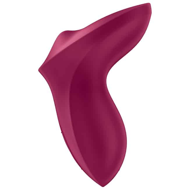 Satisfyer Exciterrr Bi rung lắc đỏ burgundy cực sướng