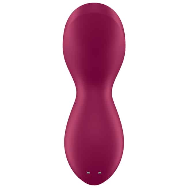 Satisfyer Exciterrr Bi rung lắc đỏ burgundy cực sướng
