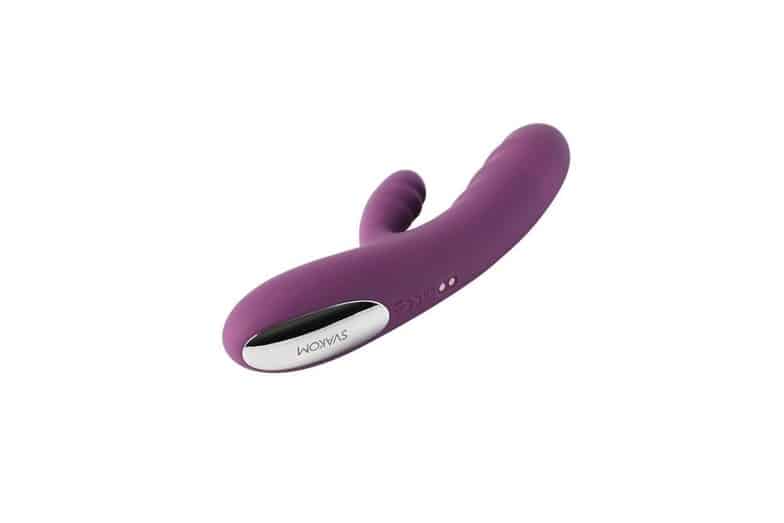 Rabbit Svakom Avery Tím 19.5cm Rung Ma Sát Đa Năng