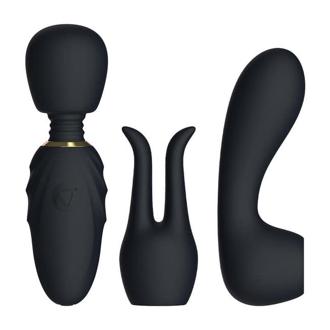 Nomi Tang Pocket Wand Đen Nhỏ Mạnh Mẽ