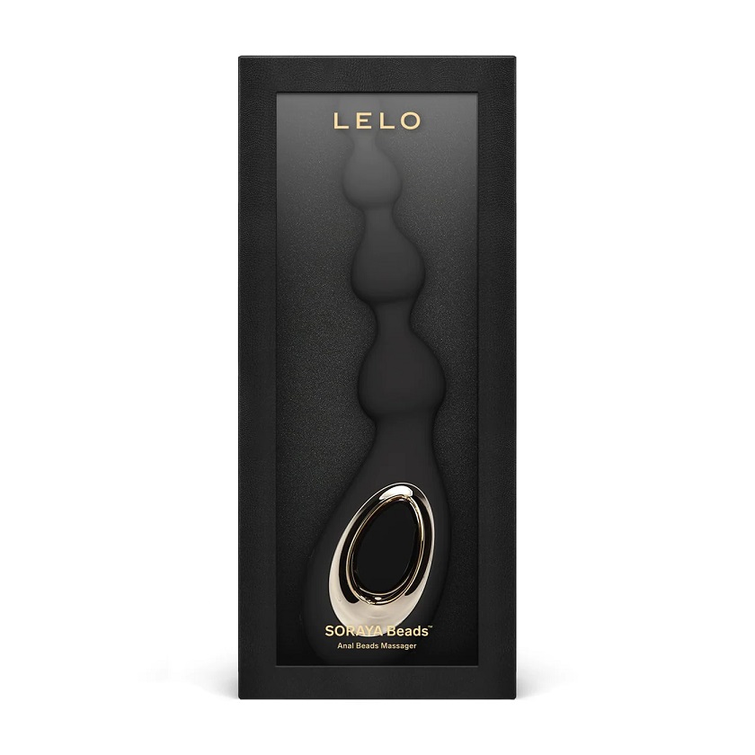 Lelo Soraya Đen 23.4cm Rung Nước An Toàn 12 Tháng