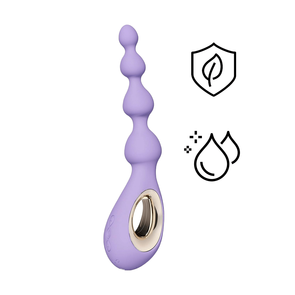 Anal bead Lelo Soraya tím rung mạnh mẽ