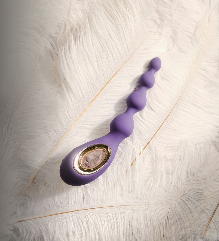 Anal bead Lelo Soraya tím rung mạnh mẽ