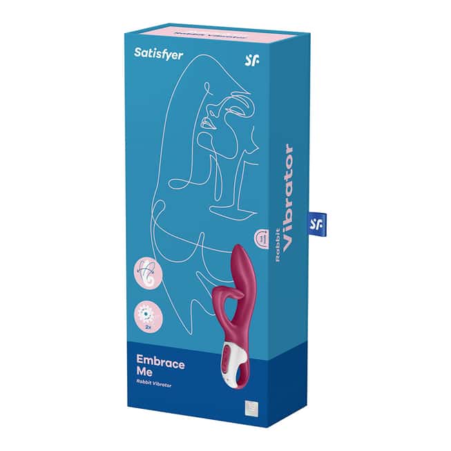 Satisfyer Embrace Me Rabbit Berry Ôm Clit Thỏa Mãn