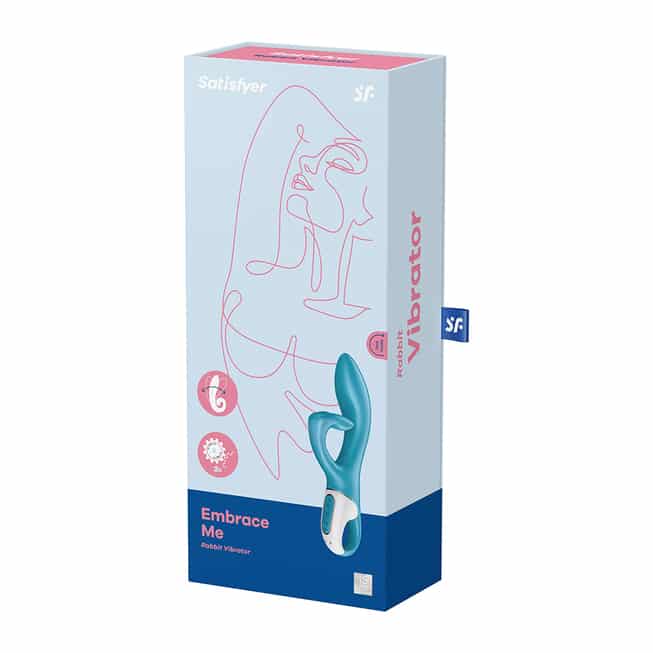 Satisfyer Embrace Me Rabbit Xanh Ngọc 3 Cánh Kích Thích Cực Đỉnh