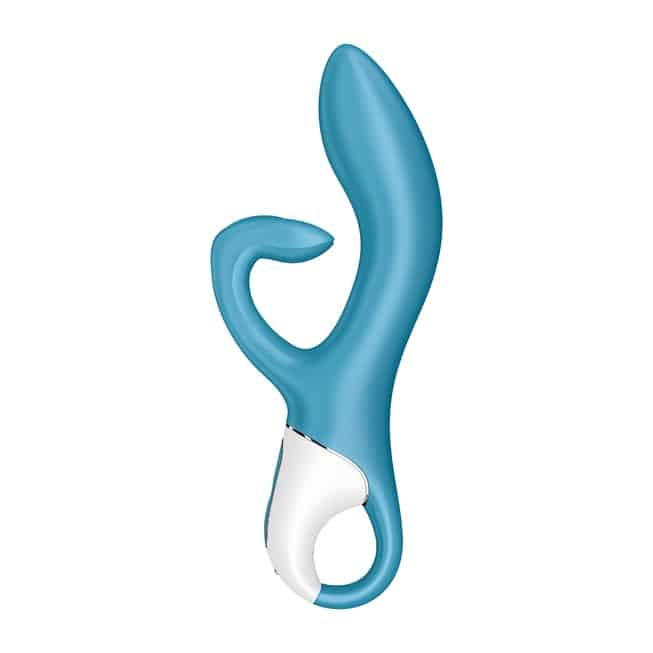 Satisfyer Embrace Me rabbit xanh ngọc 3 cánh ôm sướng