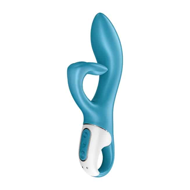 Satisfyer Embrace Me rabbit xanh ngọc 3 cánh ôm sướng