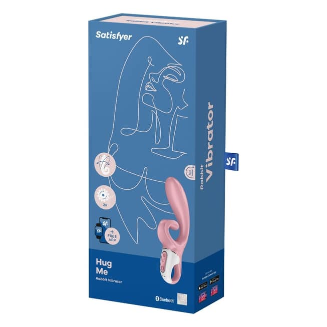 Satisfyer Hug Me Thỏ Hồng App Điều Khiển