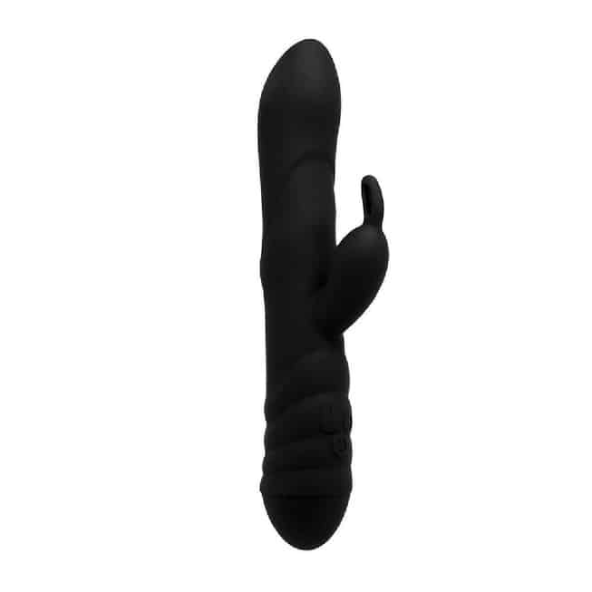 Twister Rabbit Adrien Lastic Xoay Đen Vibrator Siêu Đỉnh