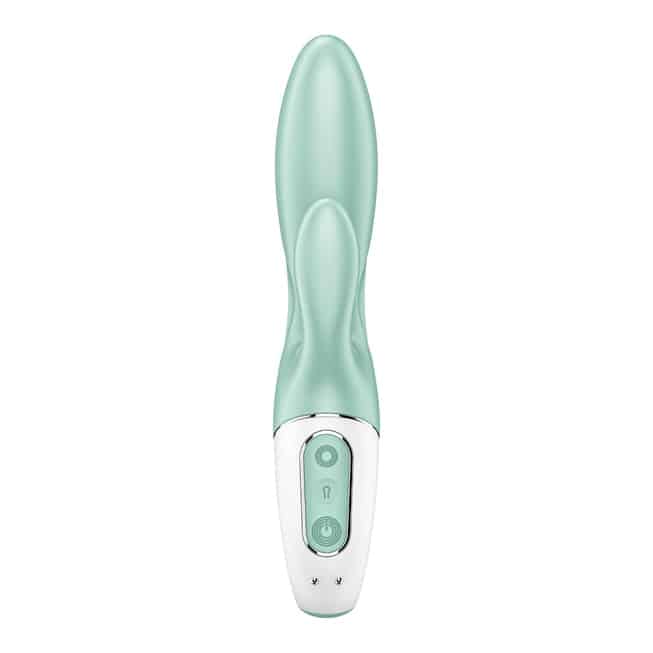 Satisfyer Bunny 5+ Air Pump Ngọc Mятный Rung Mạnh Siêu Vui