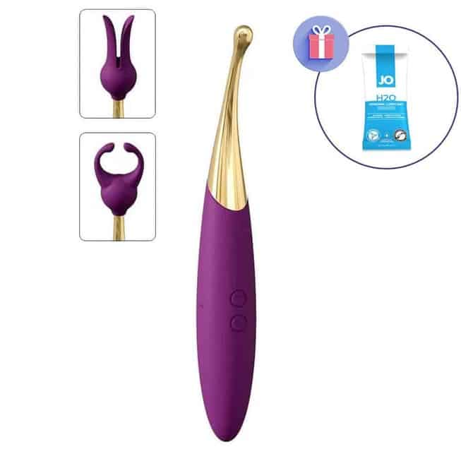 Svakom Beatrice Dual Vibe Điểm G Tím Đa Nasadka