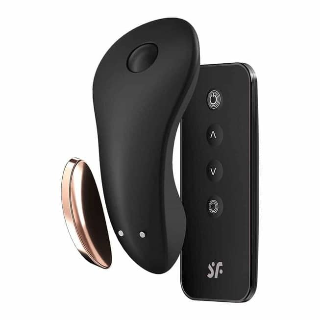 Satisfyer Little Secret trứng rung quần lót đen app