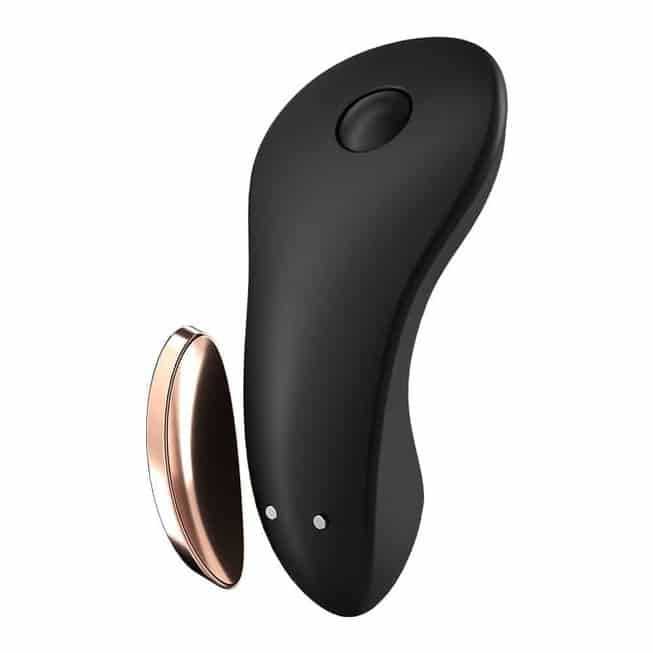 Satisfyer Little Secret trứng rung quần lót đen app