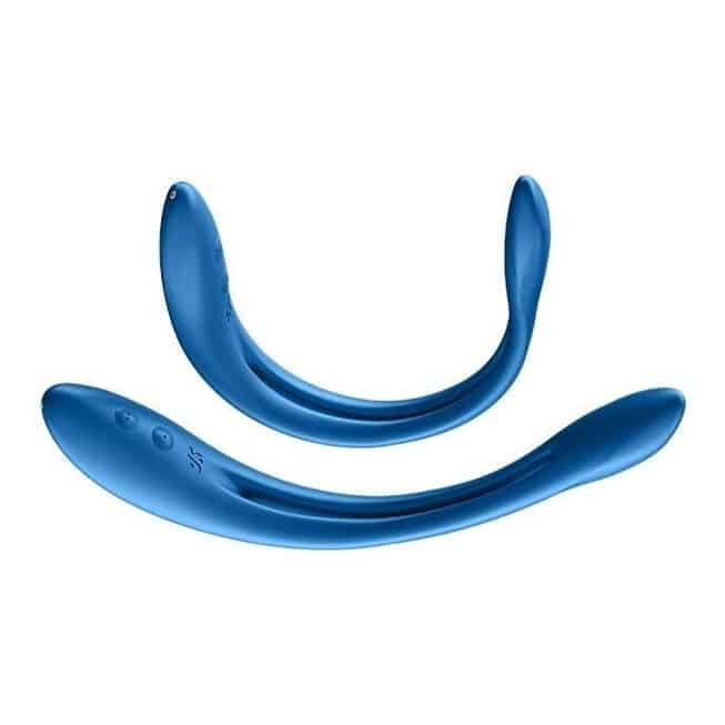 Satisfyer Elastic Game Uốn Cong Xanh 20cm Mạnh