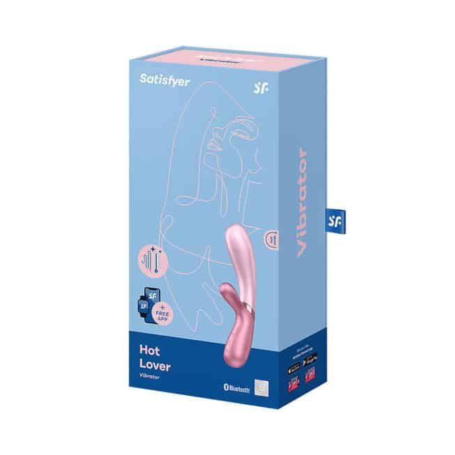 Satisfyer Hot Lover Thỏ Rung Nóng Hổi Siêu Thỏa