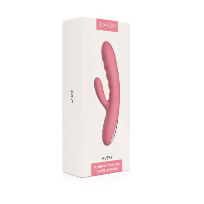Svakom Avery Rabbit Ma Sát Rung Hồng Đa Tần