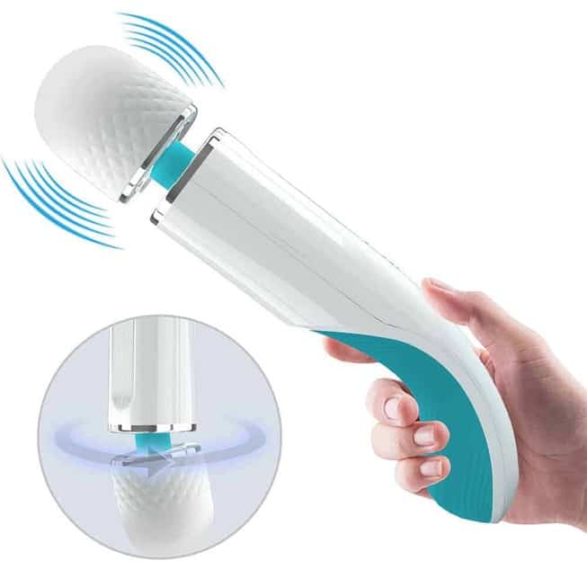 Pretty Love Massager Trắng Rung Mạnh 24cm