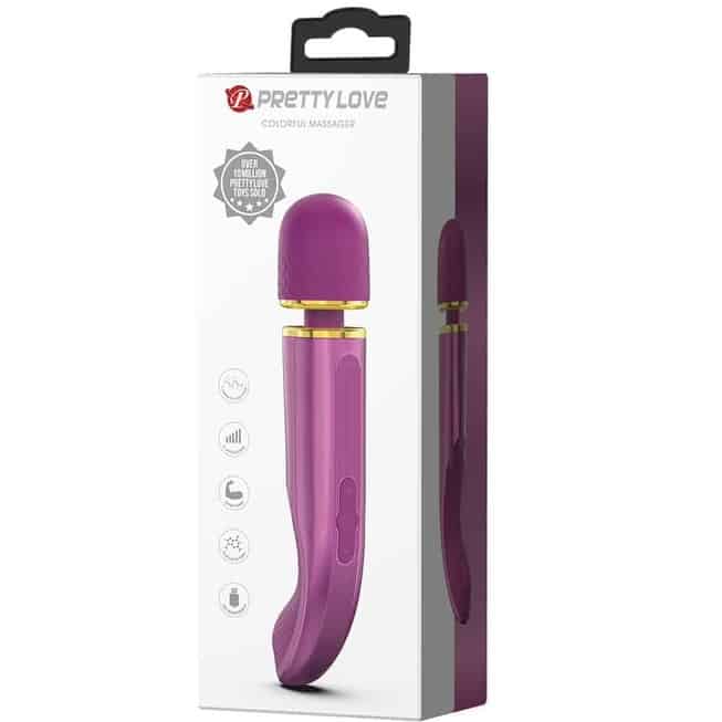 Pretty Love Colorful Massager Tím Siêu Mạnh