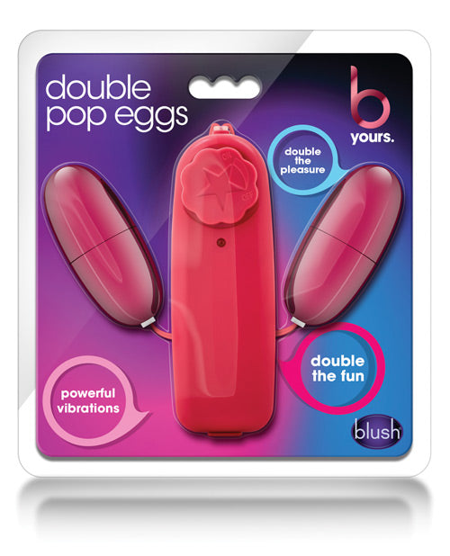 Trứng rung đôi Blush B Yours Double Pop Đa Zôn 