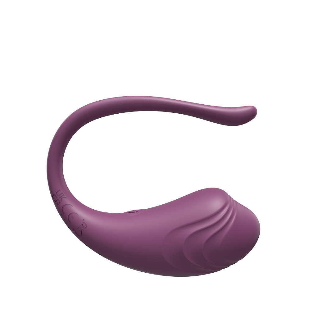 Secwell Tadpole trứng rung tím 9.5cm chống nước mạnh 