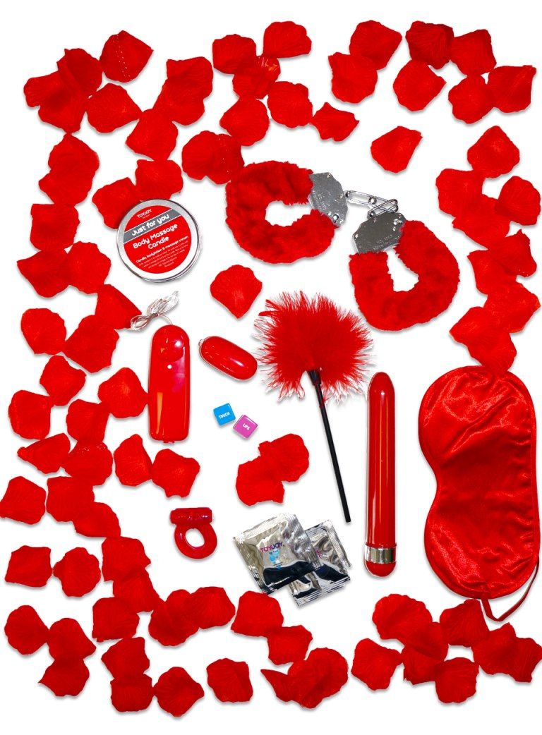 ToyJoy romantic gift set đỏ quà tặng tình nhân hot 