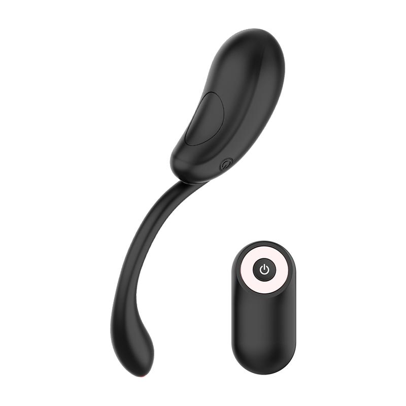 Coquette Trứng Rung Đen Remote Siêu Mạnh 