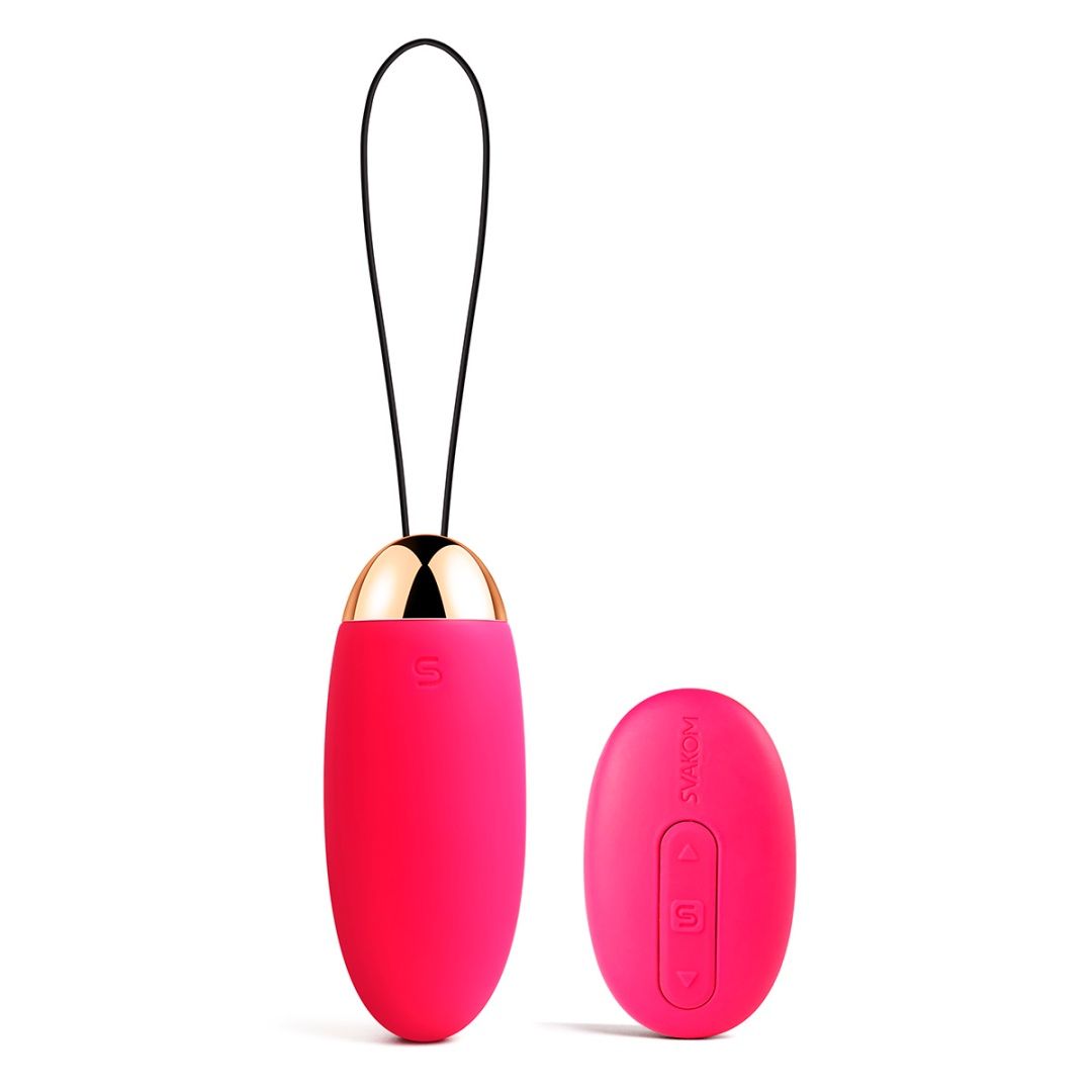 SVAKOM Elva trứng rung remote đỏ mạnh mẽ 