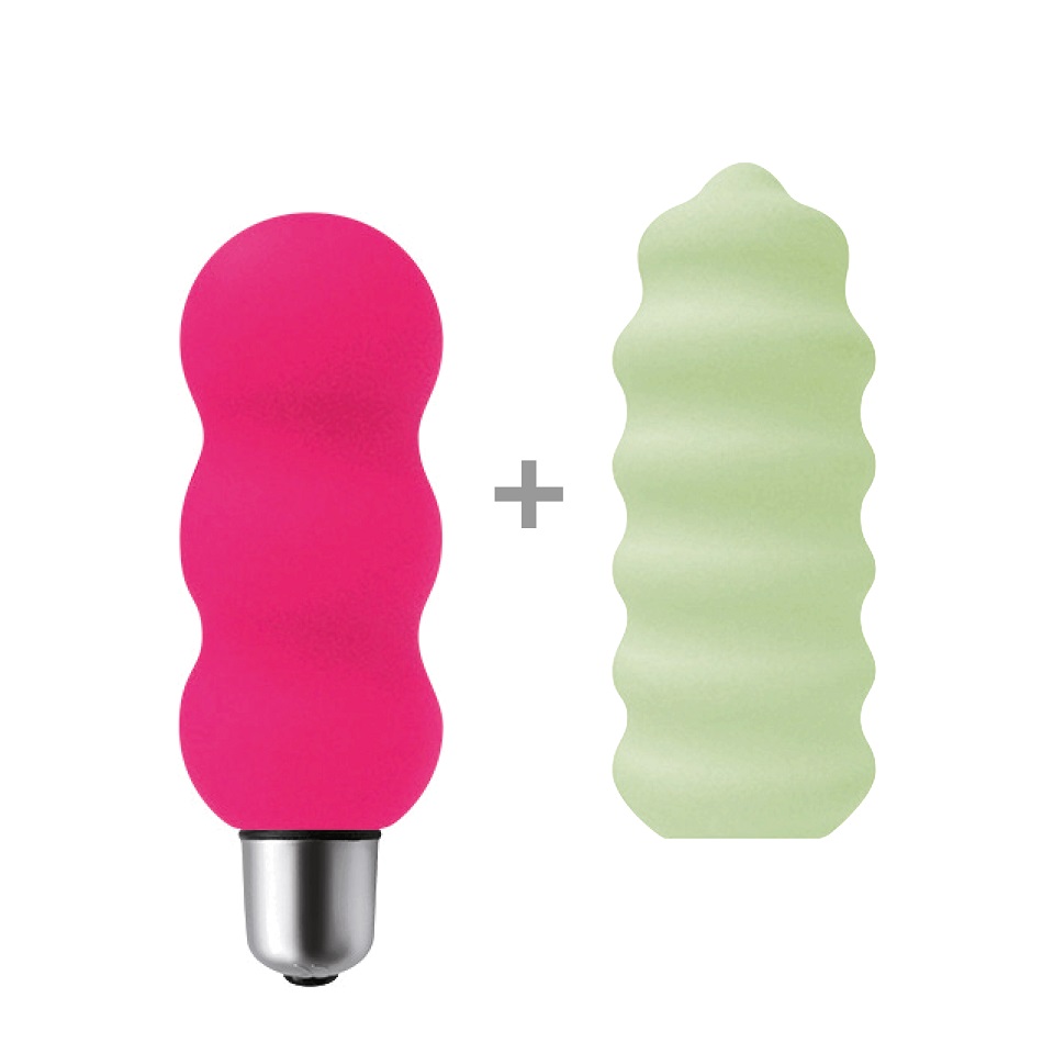 Joy Division Joystick Bullet Rung Hồng Xanh Set 