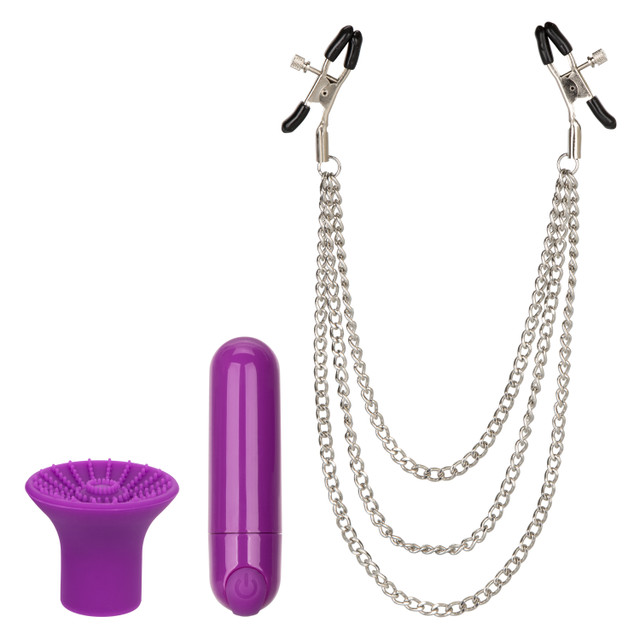 CEN Passion Pleasure Bộ Đồ Tím Rung Mạnh Mẽ 