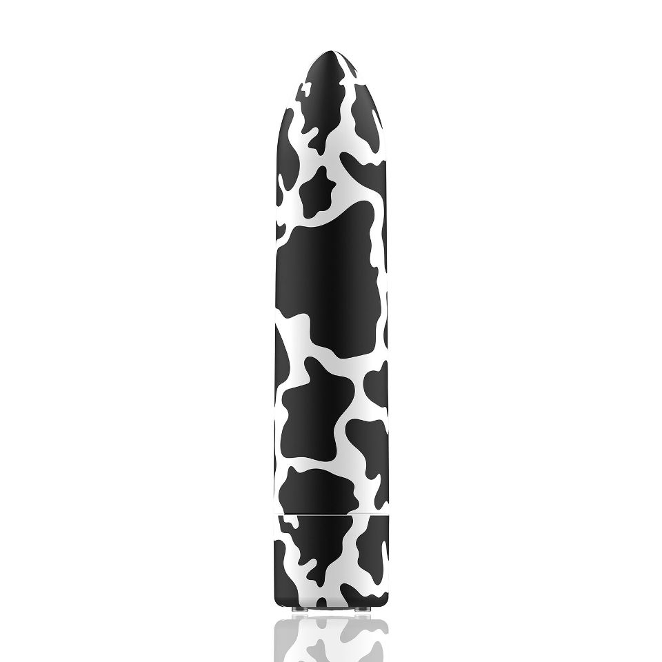 Custom Bullets Cow Bullet Rung Nam Châm Đen Trắng 6.25cm 
