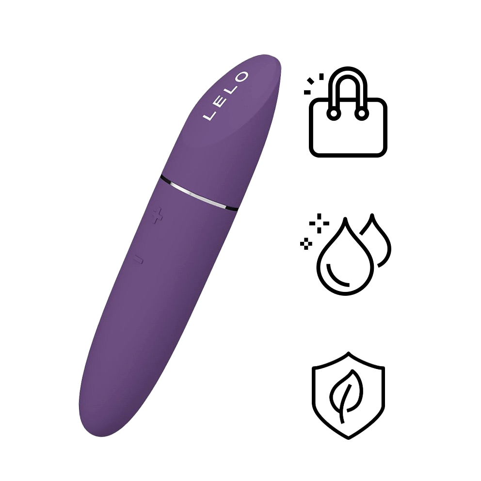 Lelo Mia 3 Lipstick Clit Rung Tím Hồng Mạnh Tập Trung 