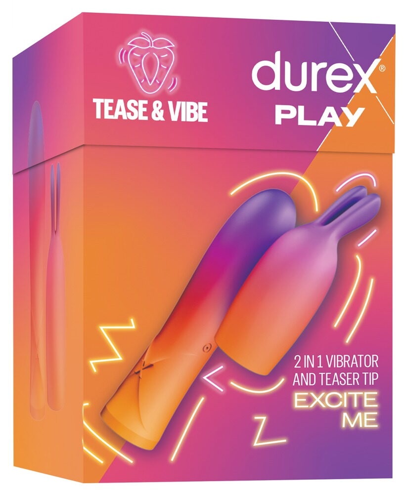 Durex Vibe Tease hồng 2in1 rung waterproof