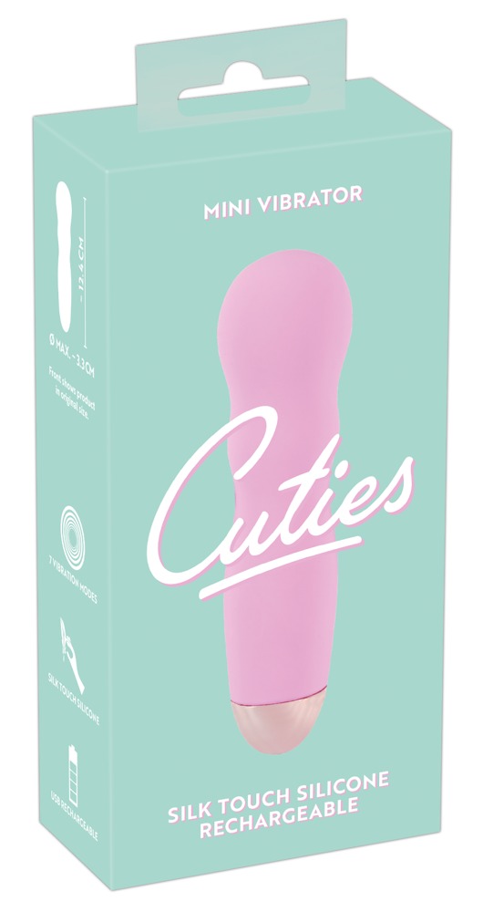 Cuties Wave Mini Tím 12cm Silicon Rung Ngọt