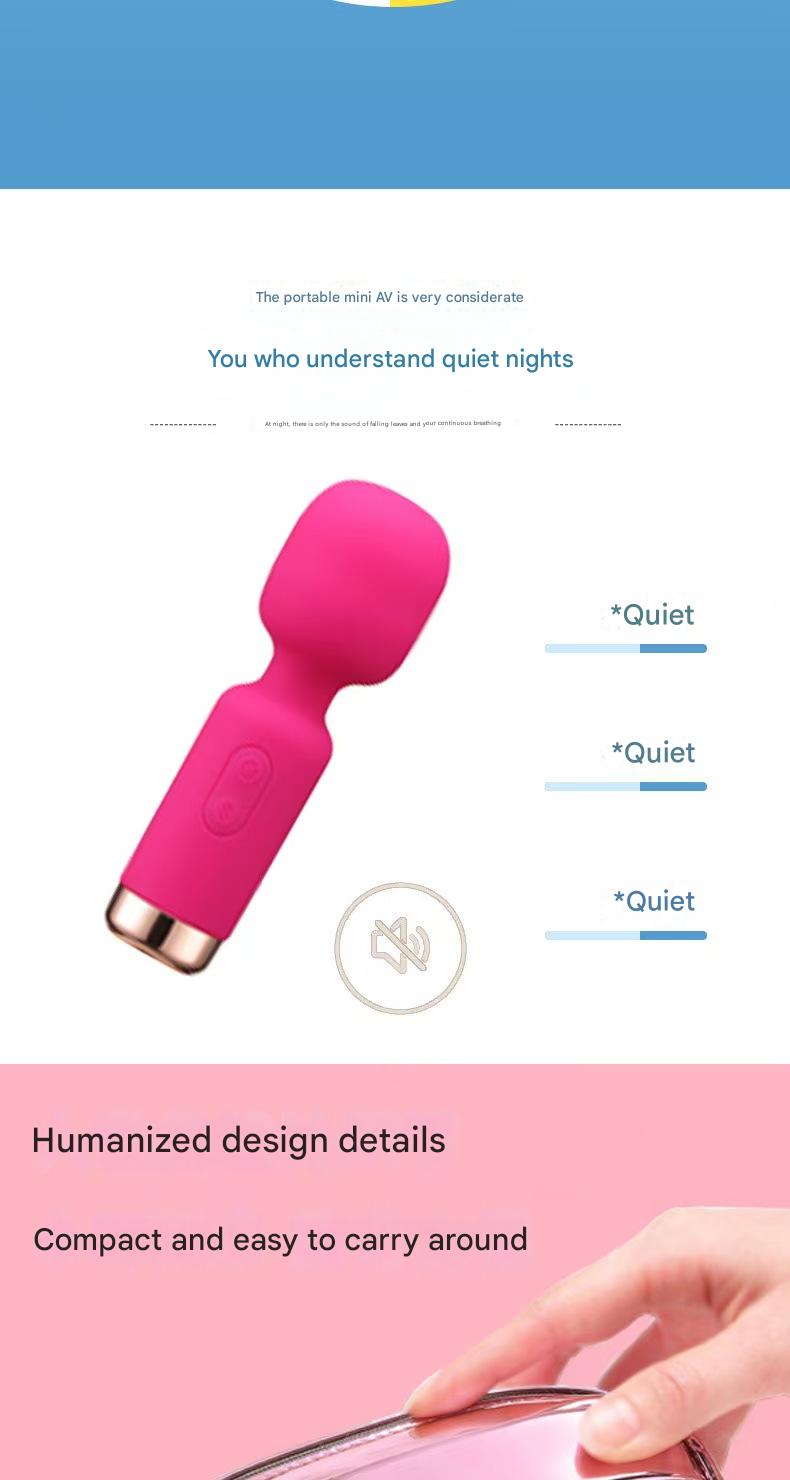 Wand Quiet Small 10.8cm Nhỏ Yên Tĩnh Dễ Dùng Phê