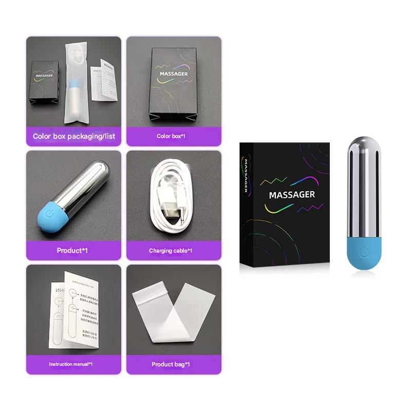 Silver Bullet Rung Bạc Mạnh Chống Nước Khoái Lạc