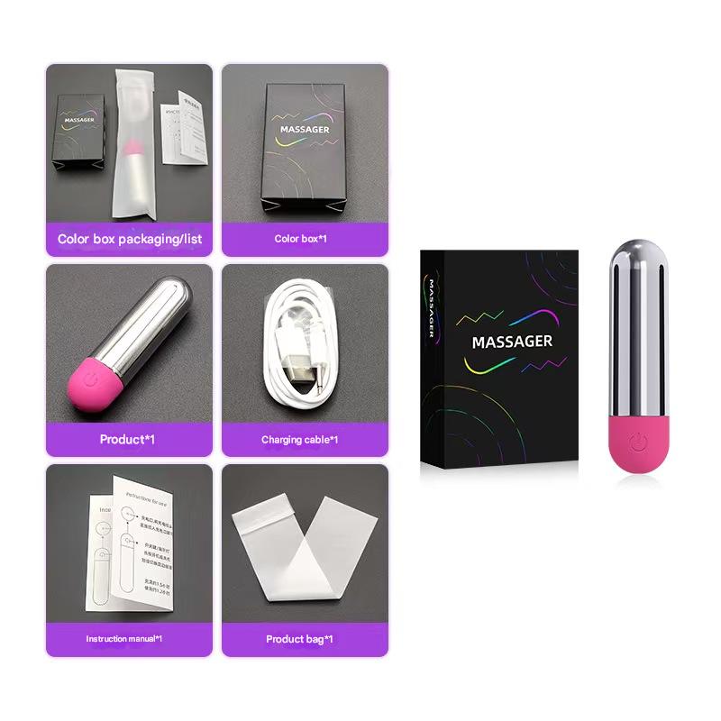 Silver Super Bullet Rung 8cm Cuồng Nhiệt Tình Tứ