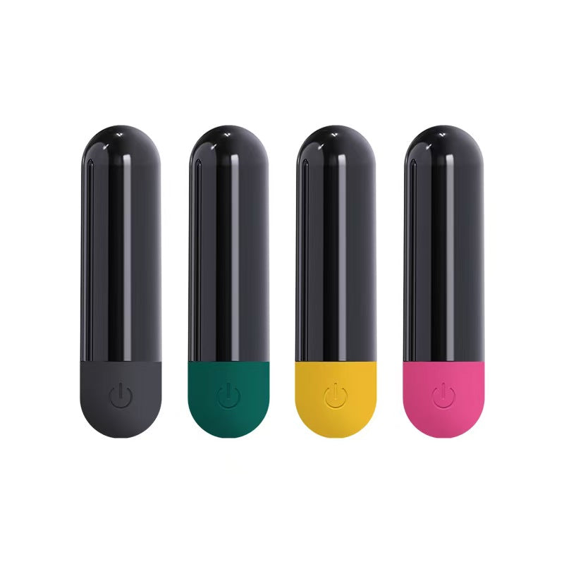 Black Bullet Rung Âm Hạch 8cm Nhỏ Giọt Siêu Mạnh