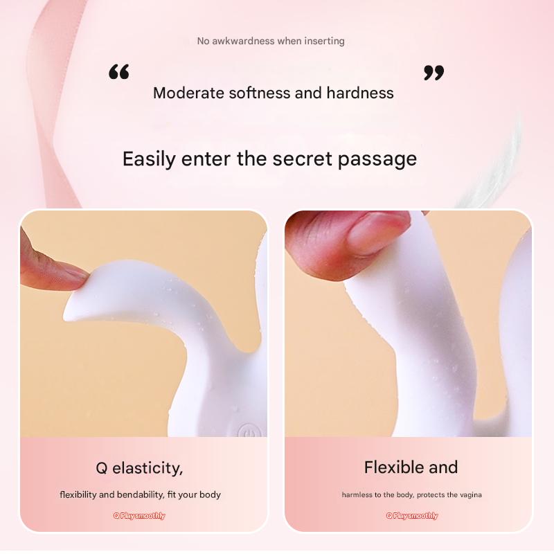 Rabbit Ears Clit Vibrator Dây Vút Mũi Cát Mạnh