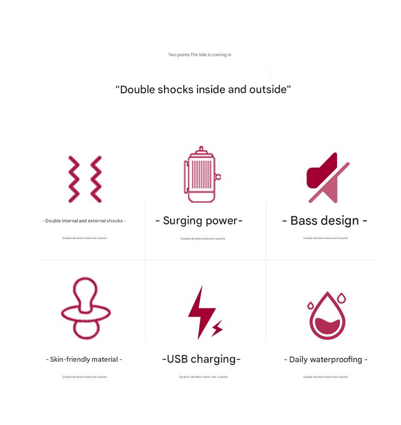 Rabbit Ears Clit Vibrator Dây Vút Mũi Cát Mạnh