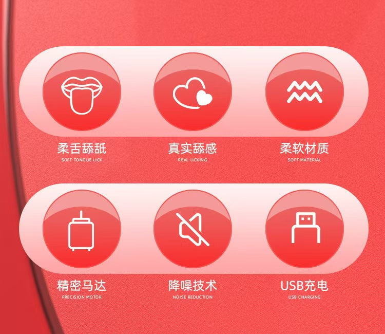 Tongue Lick Clit Vibrator Liếm Âm Hạch Bạn Trai Ảo