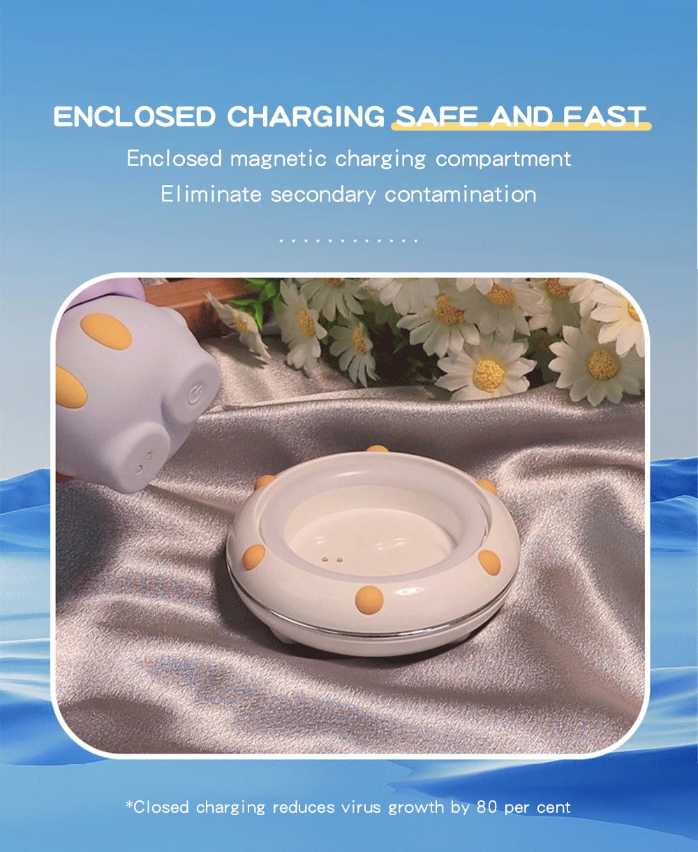 Nấm Rung Hút Âm Vật Cute Kích Thích Cực Đỉnh Sướng Nấm Rung Hút Âm Vật Cute Kích Thích Cực Đỉnh Sướng