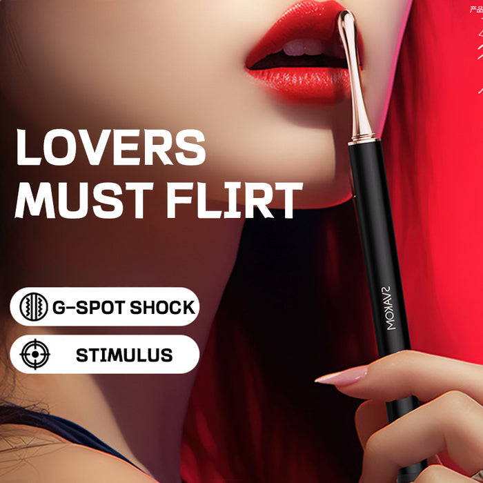 Bút kẻ mày vibrator mini kín đáo kim loại rung bí mật