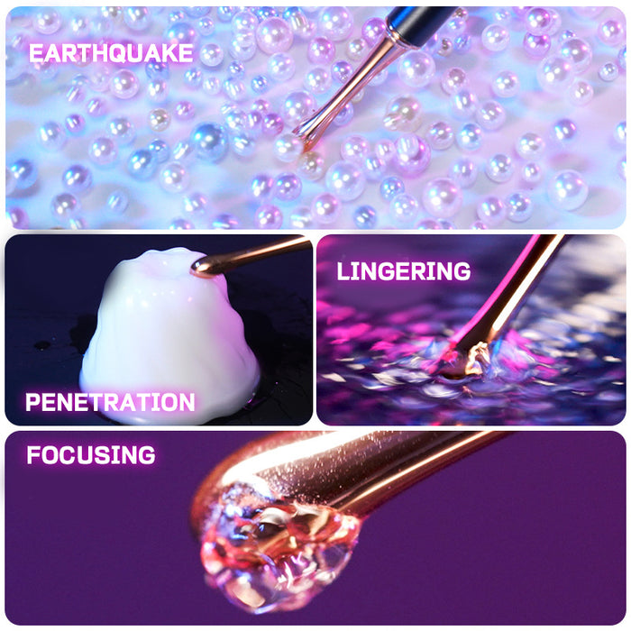 Bút kẻ mày vibrator mini kín đáo kim loại rung bí mật
